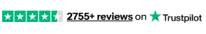 2,755+ reviews on Trustpilot